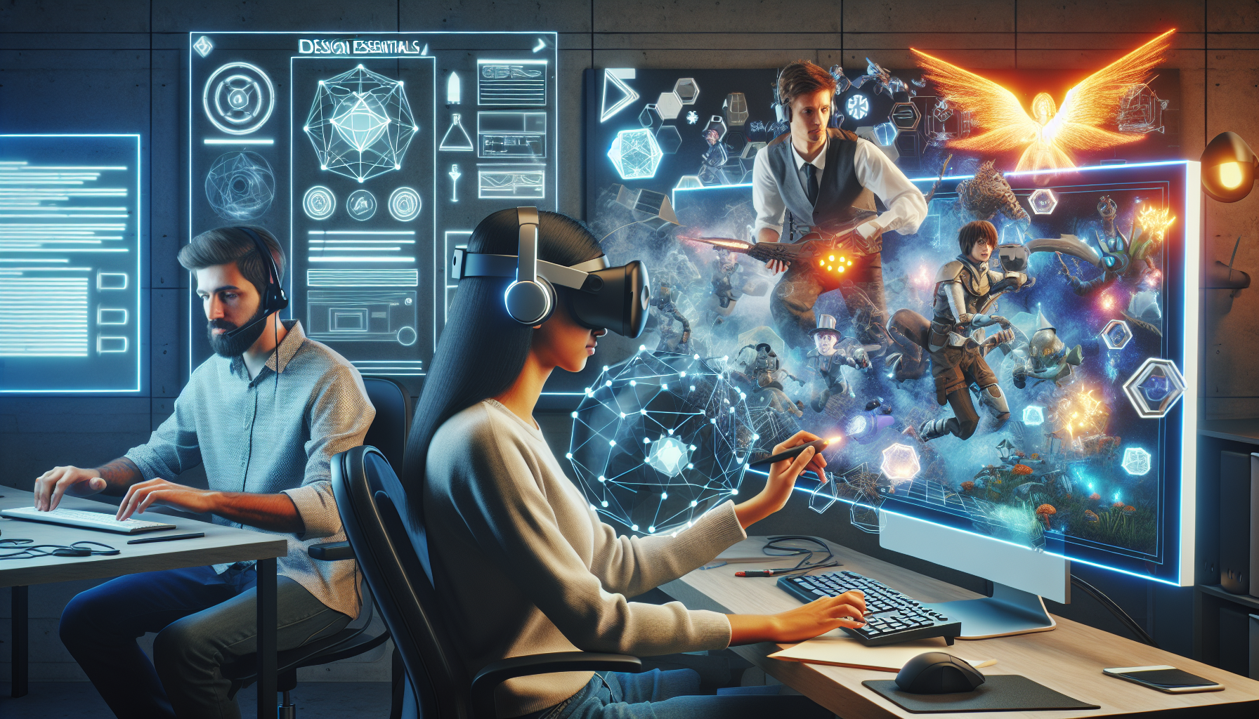 AR & VR: Techniques for Game Development and Design